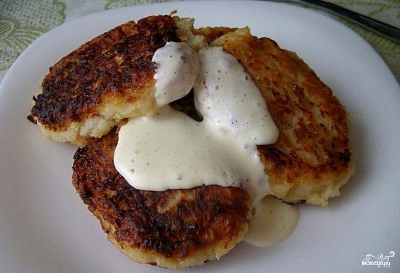 Постные котлеты из кабачков
