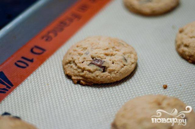 Печенье с шоколадом и маршмэллоу - пошаговый рецепт Печенье с шоколадом и маршмэллоу - пошаговый рецепт