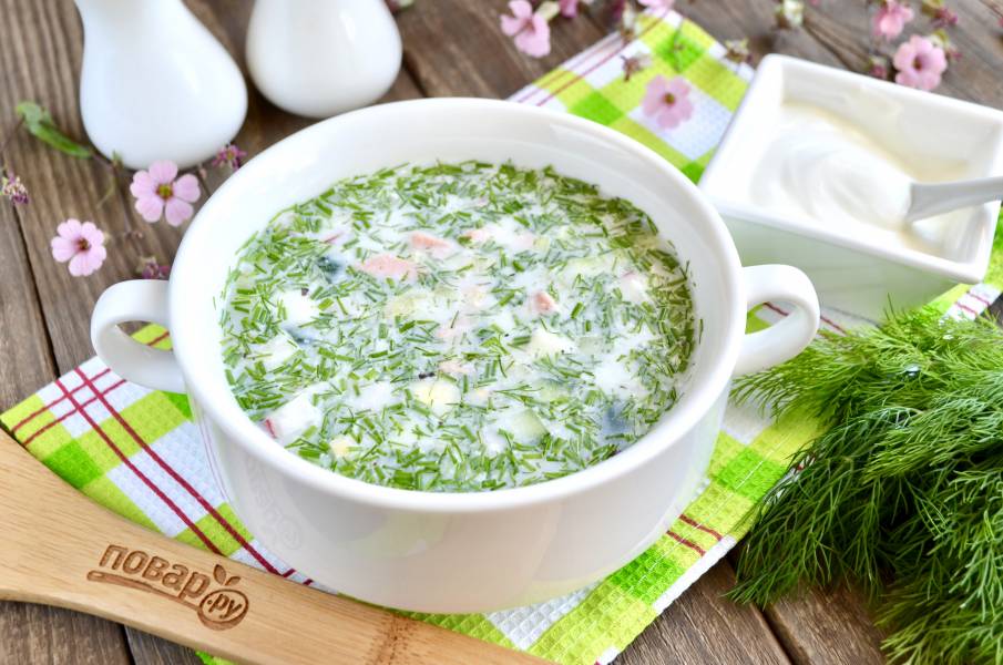 8 рецептов холодных супов