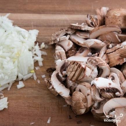 Стручковая фасоль с грибами - пошаговый рецепт Стручковая фасоль с грибами - пошаговый рецепт