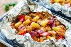 Курица в фольге - рецепты (55 рецептов курицы запеченной в фольге) Курица в фольге - рецепты (55 рецептов курицы запеченной в фольге)