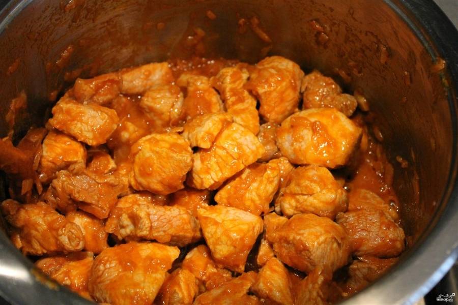 Гуляш классический из свинины - пошаговый рецепт с фото на Гуляш классический из свинины - пошаговый рецепт с фото на