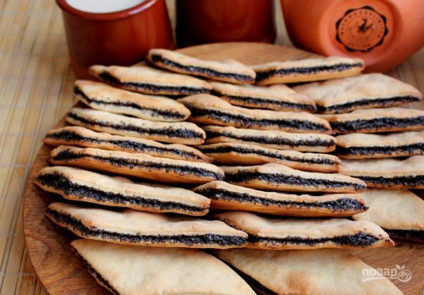 Печенье с маковой начинкой - пошаговый рецепт с фото на Печенье с маковой начинкой - пошаговый рецепт с фото на