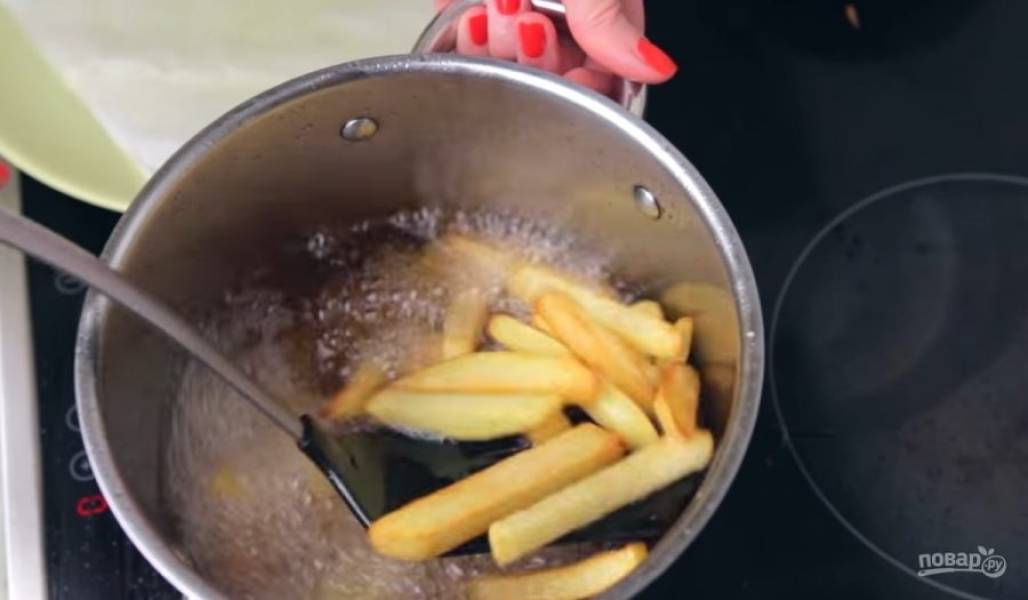 Английская уличная еда - Fish - chips - пошаговый рецепт Английская уличная еда - Fish - chips - пошаговый рецепт