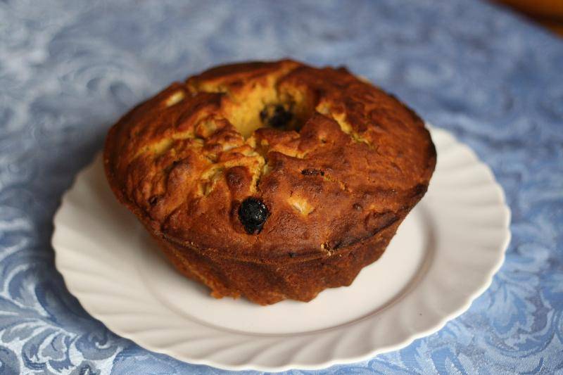 Кексы с изюмом
