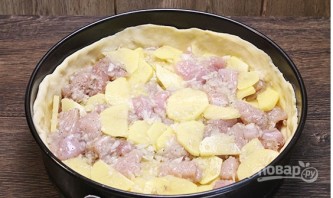 Курник простой (оригинальный рецепт) - фото шаг 6