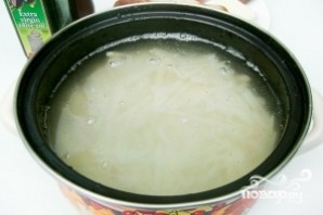 Суп грибной с плавленым сыром - фото шаг 2