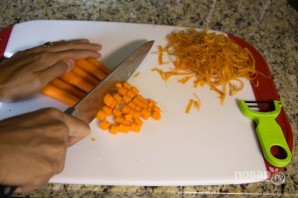 Перуанский суп с овощами и фасолью - фото шаг 3