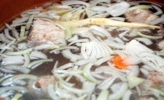Щавелевый суп с мясом и яйцом - фото шаг 2