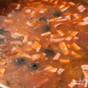 Солянка сборная мясная - фото шаг 10