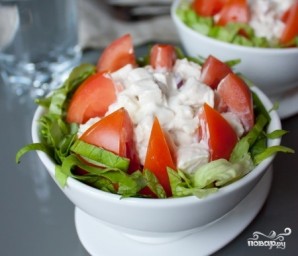 Салат из курицы и помидоров - фото шаг 5
