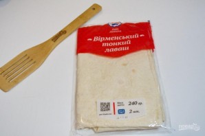 Пирог из лаваша - фото шаг 1