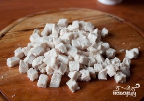 Салат из курицы и помидоров - фото шаг 4