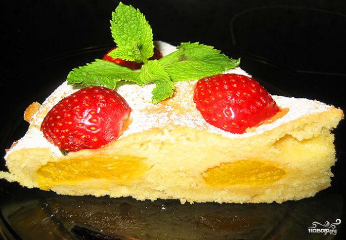 Десерт с клубникой и мятой — рецепт с фото картинки Десерт с клубникой и мятой — рецепт с фото картинки
