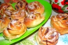 Яблочные булочки
