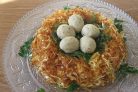 " " ( )