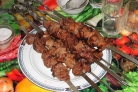 Шашлык в красном вине