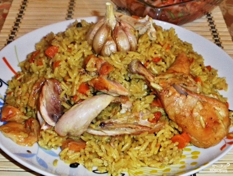 Плов с куриными ножками рецепт пошагово Плов с куриными ножками рецепт пошагово