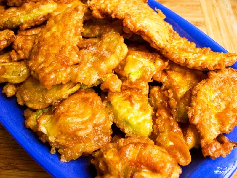 Кабачки жареные в кляре пошаговый рецепт с фото Кабачки жареные в кляре пошаговый рецепт с фото