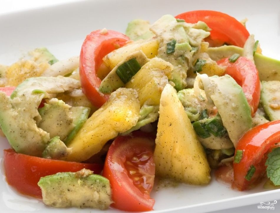 салат мексиканский рецепт с ананасами