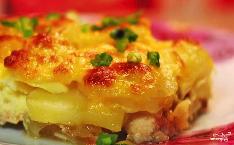 Куриная запеканка
