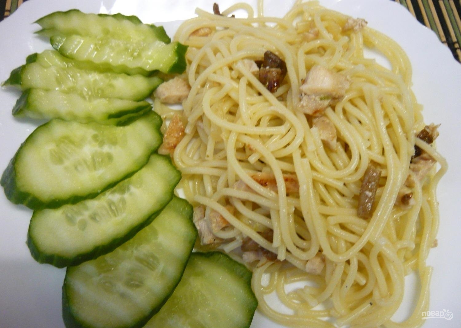 Макароны на сковороде с курицей рецепт пошагово в Макароны на сковороде с курицей рецепт пошагово в