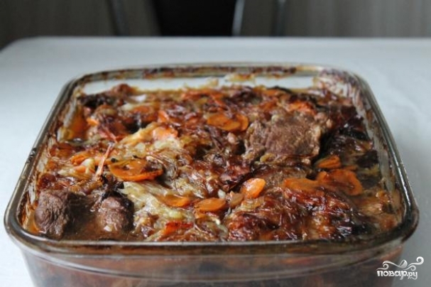 Говядина по-сицилийски - кулинарный пошаговый рецепт с фото на KitchenMag.ru Говядина по-сицилийски - кулинарный пошаговый рецепт с фото на KitchenMag.ru