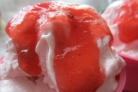 Мороженное под соусом
