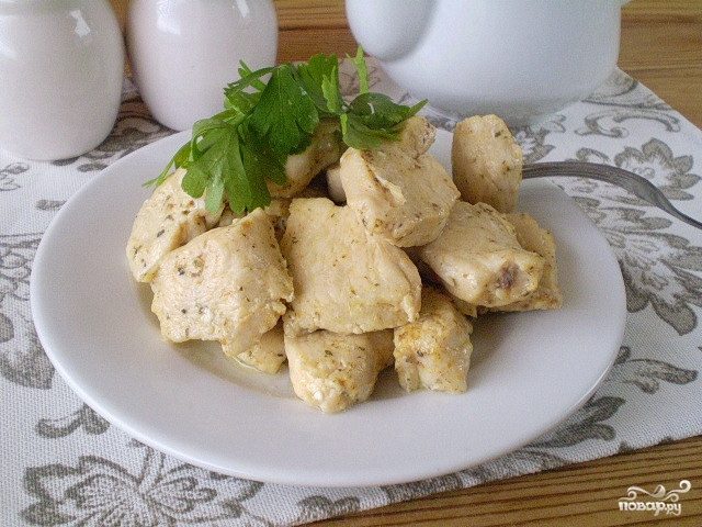 Куриное филе в мультиварке пошаговый рецепт с фото на