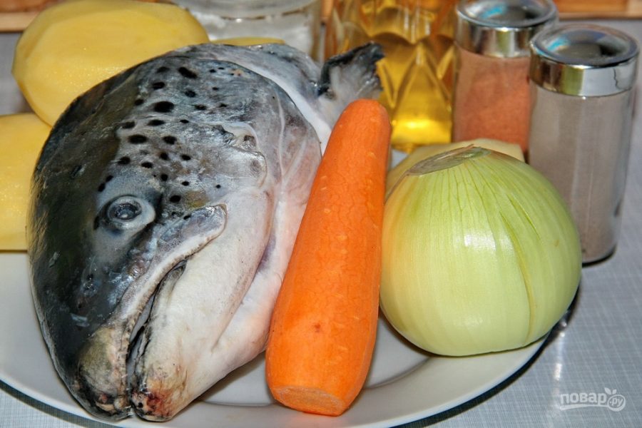 Уха из красной рыбы - пошаговый рецепт с фото на Повар.ру