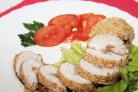 Куриные грудки в арахисе