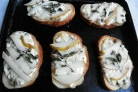 Гренки с творогом