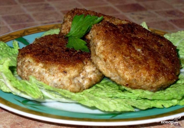 Куриные биточки