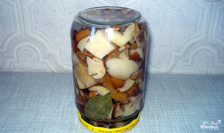 маслята маринованные рецепты приготовления на зиму с лимонной кислотой