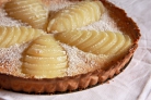 Миндальный пирог с грушами
