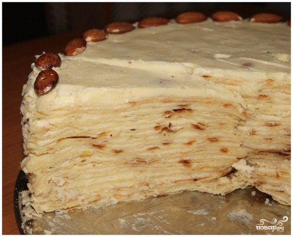 Вкусненький торт на сковороде: быстрый рецепт с фото Вкусненький торт на сковороде: быстрый рецепт с фото
