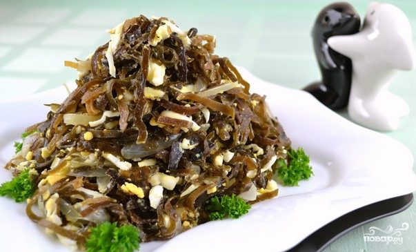 морская капуста сухая рецепты приготовления