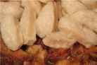 Галушки с мясом