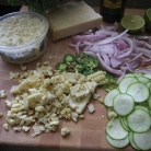Рецепт Пицца с цуккини и кукурузой