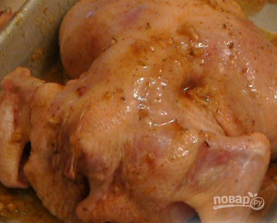 Вкусная курица в духовке