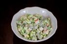 Салат с маринованными грибами