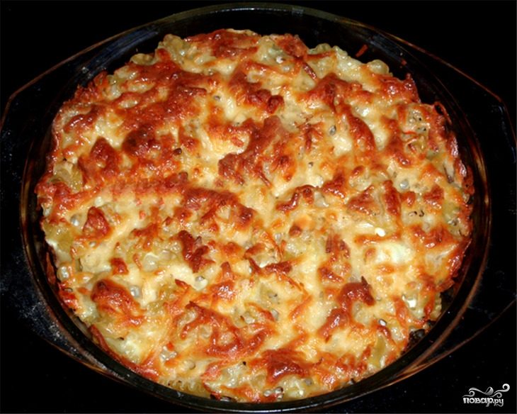 Макаронная запеканка