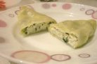 Вареники с кинзой