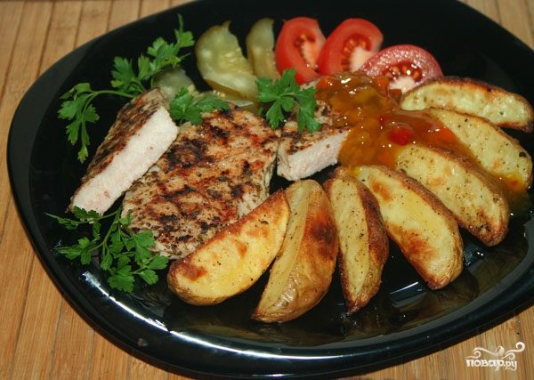 рецепт картошки по деревенски с мясом в мультиварке рецепт картошки по деревенски с мясом в мультиварке