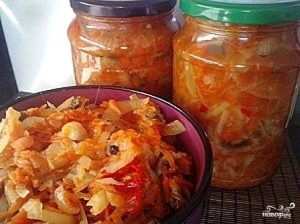 Солянка грибная, рецепт