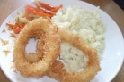 Кальмаровые кольца в кляре