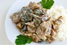 Гарнир к куриным желудкам