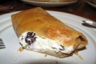 Блинчики с творогом и изюмом