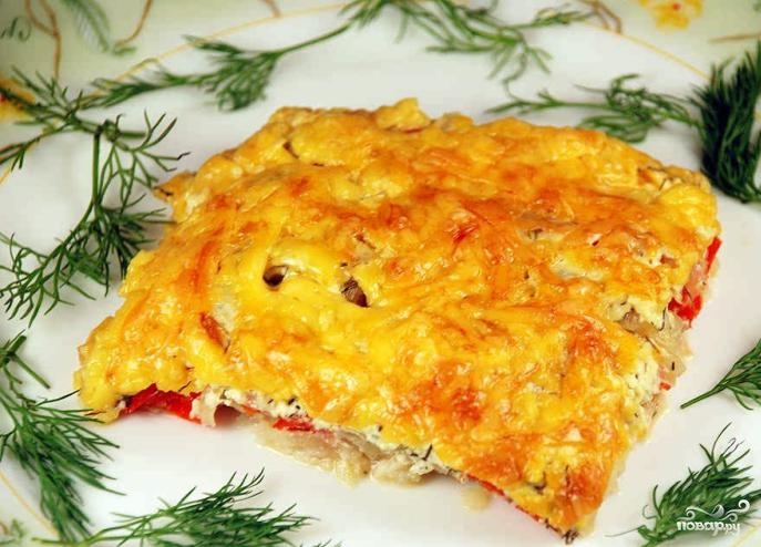 пикша запеченная с сыром в духовке рецепт