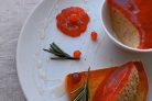 Паштет из курицы с клюквенным желе